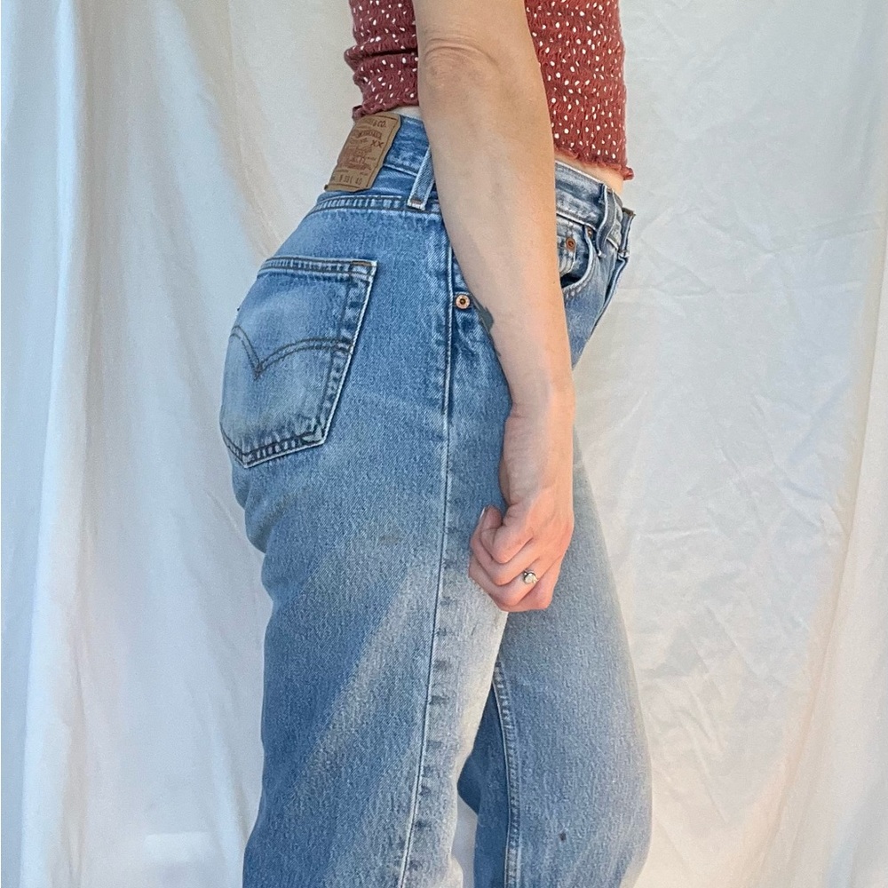 Super cute 501 xx Made in the USA 33 waist blue denim